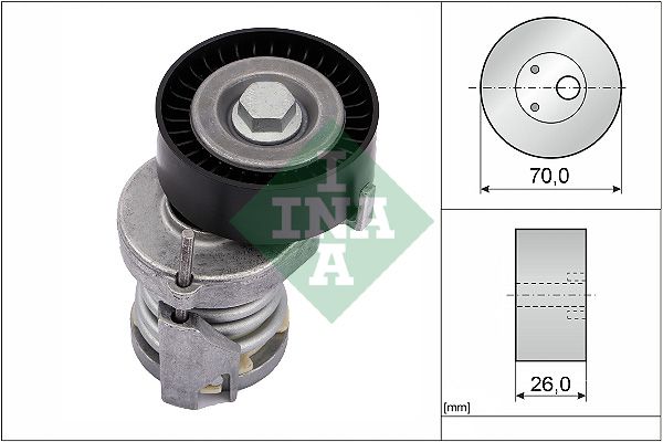 WILMINK GROUP Натяжная планка, поликлиновой ремень WG1253368